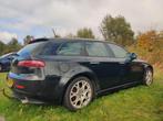 Alfa Romeo 159 ti 1.750 Turbo Sportwagon handel/ export, Auto's, Voorwielaandrijving, Zwart, 4 cilinders, Zwart
