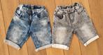 Stretch jeans, korte spijkerbroeken, nieuwstaat 158 & 164, Ophalen of Verzenden, Zo goed als nieuw, Jongen, Broek