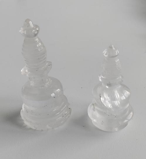 Edelstenen Stupa's groot en klein "Nieuw", Sieraden, Tassen en Uiterlijk, Edelstenen, Nieuw, Ophalen of Verzenden