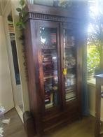 Prachtige kast koloniaal, Huis en Inrichting, Ophalen, 50 tot 100 cm, 25 tot 50 cm, Glas