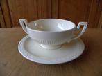 Servies Recamier Royal Creamware soep kom+schotel, Nieuw, Ophalen of Verzenden, Overige stijlen, Kop(pen) en/of Schotel(s)