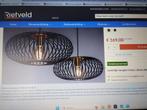 Hanglamp, Huis en Inrichting, Ophalen, 50 tot 75 cm, Zo goed als nieuw, Metaal