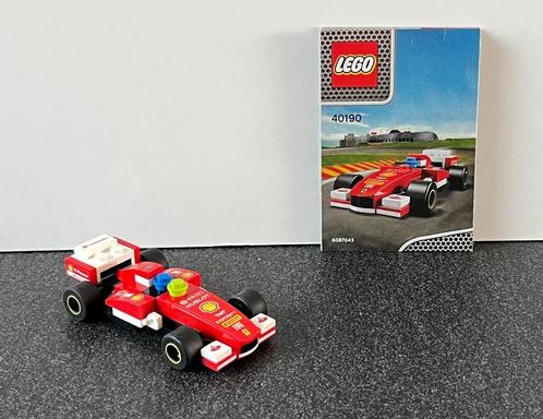 Lego Shell no. 40190: Ferrari F138, Kinderen en Baby's, Speelgoed | Duplo en Lego, Gebruikt, Lego, Complete set, Ophalen of Verzenden