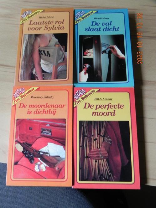 4 pockets Ster-detectives, Boeken, Detectives, Gelezen, Ophalen of Verzenden