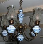 kroonluchter, Ophalen, Gebruikt, Glas, Brokant