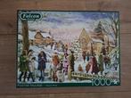 Falcon kerst puzzel 1000 stukjes zgan, Hobby en Vrije tijd, Denksport en Puzzels, Ophalen, 500 t/m 1500 stukjes, Zo goed als nieuw