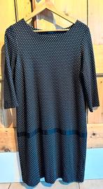 Marc O’Polo Jurk – Zwart met Witte Polkadots (Maat 42), Ophalen of Verzenden, Zo goed als nieuw, Zwart