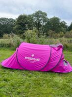 Diverse opgooitenten 2/3 persoons met voortent fresh & black, Caravans en Kamperen, Tenten, Ophalen, Zo goed als nieuw, Tot en met 4