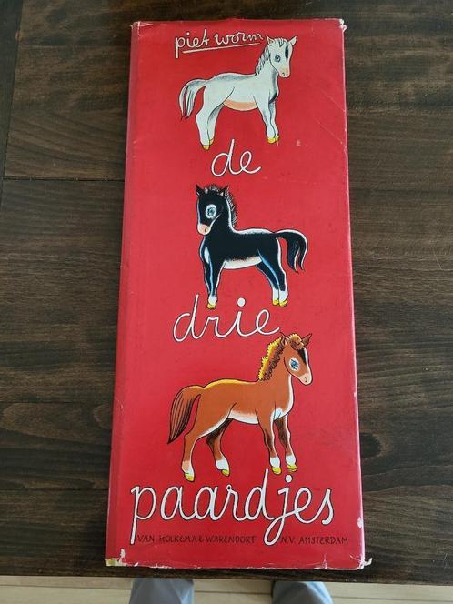 De drie paardjes/ nostalgisch jeugdboek/ vintage/ 1955., Boeken, Kinderboeken | Jeugd | onder 10 jaar, Gelezen, Ophalen of Verzenden