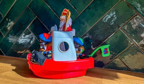 Sinterklaas met Zwarte Pietjes, boot en paard (+hulp klaas!), Kinderen en Baby's, Speelgoed | Fisher-Price, Zo goed als nieuw
