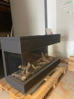Aanbieding: Mooie 3-zijdige haard van Bellfire (AARGAS), Ophalen, Zo goed als nieuw, Inbouwhaard, Gashaard