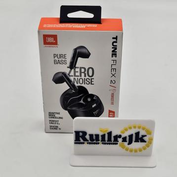 JBL Tune Flex 2 draadloze oordopjes met noise cancelling beschikbaar voor biedingen