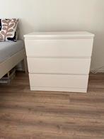 Ikea Malm ladekast met 3 lades, Huis en Inrichting, Ophalen, 50 tot 100 cm, Zo goed als nieuw, 3 of 4 laden