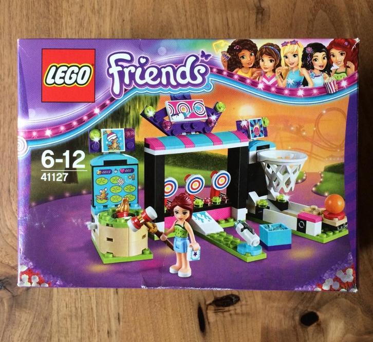 41127 LEGO Friends - Pretpark Spelletjeshal, Kinderen en Baby's, Speelgoed | Duplo en Lego, Zo goed als nieuw, Lego, Complete set