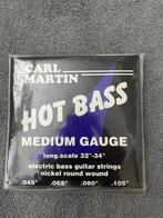 Carl Martin Bas gitaar snaren medium gauge nieuw, Muziek en Instrumenten, Ophalen of Verzenden, Nieuw, Overige typen