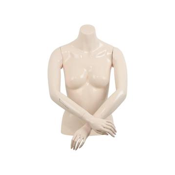 Vintage Mannequin Paspop Vrouw Torso Jaren 90 Kunststof beschikbaar voor biedingen