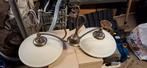 Mooie antique - totale lamp set - 2x muurlamp 2x plafondlamp, Ophalen of Verzenden, Zo goed als nieuw