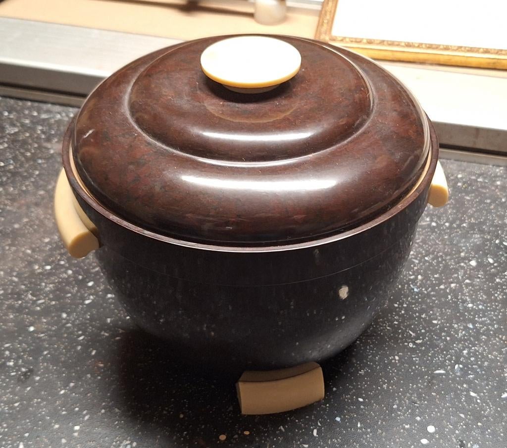 ijs emmer van bakeliet, Ophalen of Verzenden