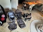 Mutsy Evo kinderwagen + wieg + voetenzak + regenhoes, Kinderwagen, Gebruikt, Ophalen of Verzenden, Mutsy