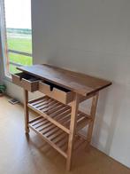 Roltafel IKEA Hout, Huis en Inrichting, Keuken | Keukenelementen, Ophalen, Gebruikt, 25 tot 50 cm, Minder dan 100 cm