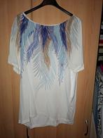 Madeleine shirt zijde voorkant oksel tot oksel 55 cm, Maat 38/40 (M), Wit, Ophalen of Verzenden, Zo goed als nieuw