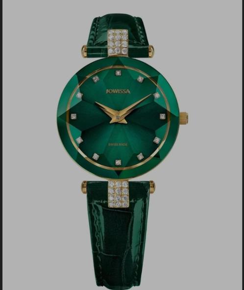 Facet Strass Swiss Ladies Watch J5.496.M, Sieraden, Tassen en Uiterlijk, Horloges | Dames, Nieuw, Polshorloge, Overige merken