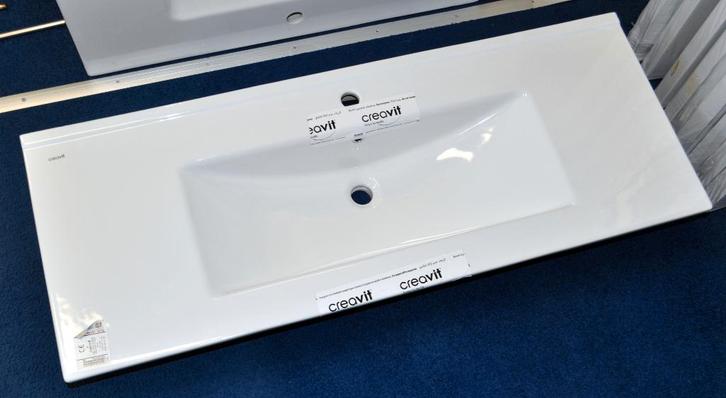 Keramische wastafel 120 cm NIEUW, Huis en Inrichting, Badkamer | Badkamermeubels, Nieuw, Wasbak of Wastafel, Minder dan 100 cm