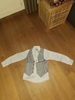 Boerenbruiloft overhemd met gilet maat xs, Ophalen of Verzenden, Zo goed als nieuw, Carnaval