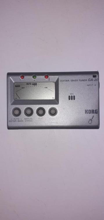 Korg Gitaar / Bas Stemmer GA-20 beschikbaar voor biedingen