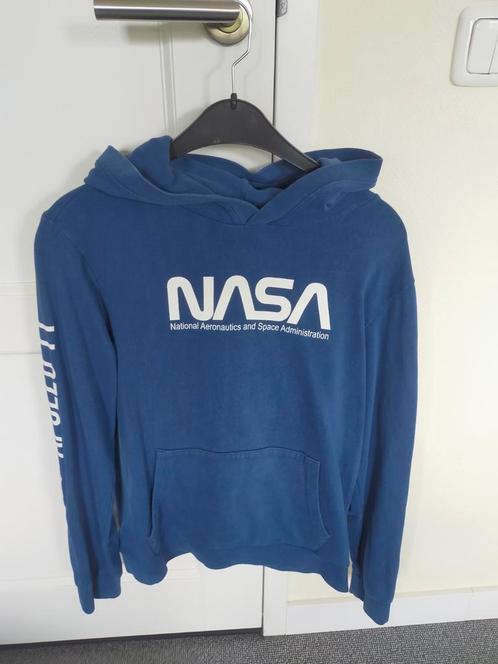 NASA blauwe hoody America Today maat 170/176, Kinderen en Baby's, Kinderkleding | Maat 170, Zo goed als nieuw, Jongen, Trui of Vest