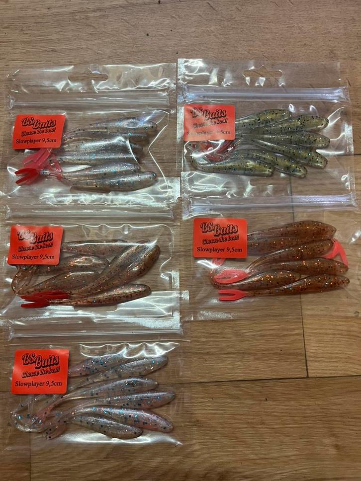 Shads, schoepstaart, v-staart, kunstaas., Watersport en Boten, Hengelsport | Roofvissen, Nieuw, Overige typen, Ophalen of Verzenden