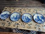 Delfts Blauw Borden + Vassa, Antiek en Kunst, Ophalen