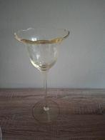 Elegante kristallen glazen schaal op voet, Antiek en Kunst, Antiek | Glas en Kristal, Ophalen of Verzenden