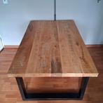 Mango houten eettafel 160 x 100 cm, Ophalen, 50 tot 100 cm, Zo goed als nieuw, 150 tot 200 cm