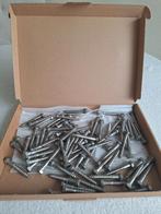 RVS Houtdraadbout  M8 x 60...totaal 80 stuks, Doe-het-zelf en Verbouw, IJzerwaren en Bevestigingsmiddelen, Ophalen of Verzenden