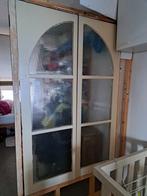 Raamwerk met gewapend glas., Antiek en Kunst, Ophalen