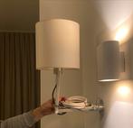 4 Artimide-stijl wandlampen, Ophalen, Gebruikt, Metaal