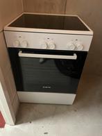 Goedwerkende vrijstaande keramisch fornuis met oven en lade, Ophalen, Gebruikt, 60 cm of meer, Keramisch