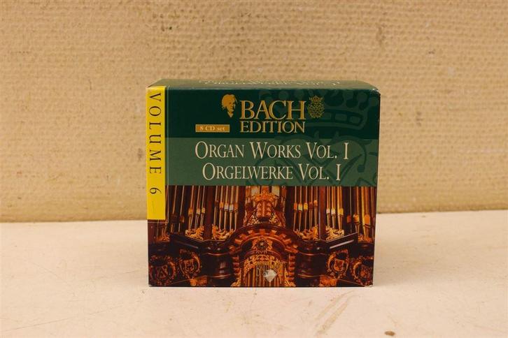8 cd box Bach Edition Organ Works Vol 1 Orgelwerke vol 1 479, Cd's en Dvd's, Cd's | Overige Cd's, Gebruikt, Ophalen of Verzenden