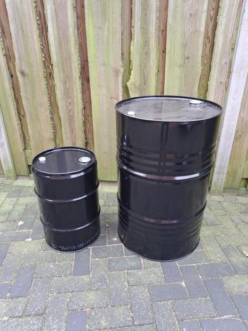 Brandtonnen , vuurton, olievaten, statafels, oliedrums beschikbaar voor biedingen