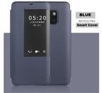 View Flip Smart Cover Set voor Huawei Mate 20 Pro _ Dk.blauw, Verzenden, Nieuw, Hoesje of Tasje