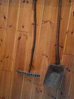 Antieke houten schep en hark, Antiek en Kunst, Ophalen