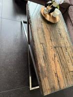 Salon tafel, Huis en Inrichting, Tafels | Salontafels, 100 tot 150 cm, Zo goed als nieuw, Minder dan 50 cm, Rechthoekig