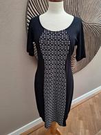 Nieuwstaat! Prachtige jurk Juffrouw Jansen,  L/XL, Ophalen of Verzenden, Zo goed als nieuw, Zwart, Knielengte
