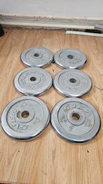6 keer halterschijven te koop, Sport en Fitness, Ophalen of Verzenden, Zo goed als nieuw