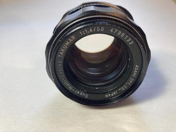 Asahi (Pentax) SMC Takumar 50mm f 1.4 lens beschikbaar voor biedingen