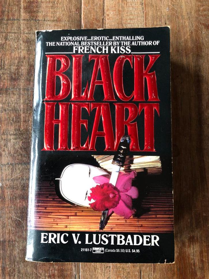 Black Heart - Eric V. Lustbader - Thriller, Boeken, Thrillers, Gelezen, Amerika, Ophalen of Verzenden