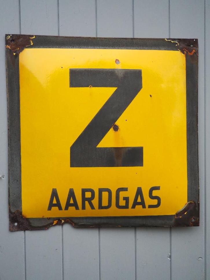 emaille Zinker bord, Antiek en Kunst, Antiek | Emaille, Ophalen of Verzenden