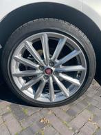 Set lichtmetalen velgen fiat 124 of abarth 124 en extra wiel, Gebruikt, Banden en Velgen, 17 inch, Personenwagen