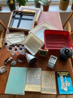 Complete vintage donkere‑kamer set - veel accesoires, Ophalen of Verzenden, Gebruikt